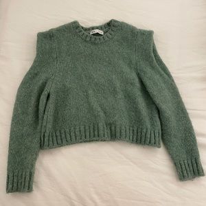 Zara Mohair Structured Sweater